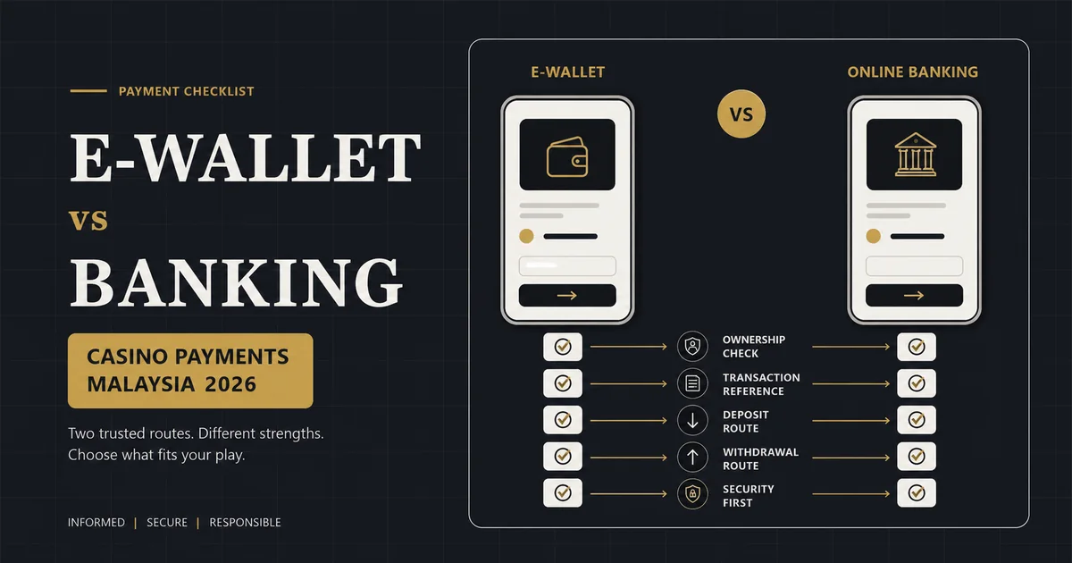 E-wallet and online banking payment comparison with phone bank card and transaction record icons